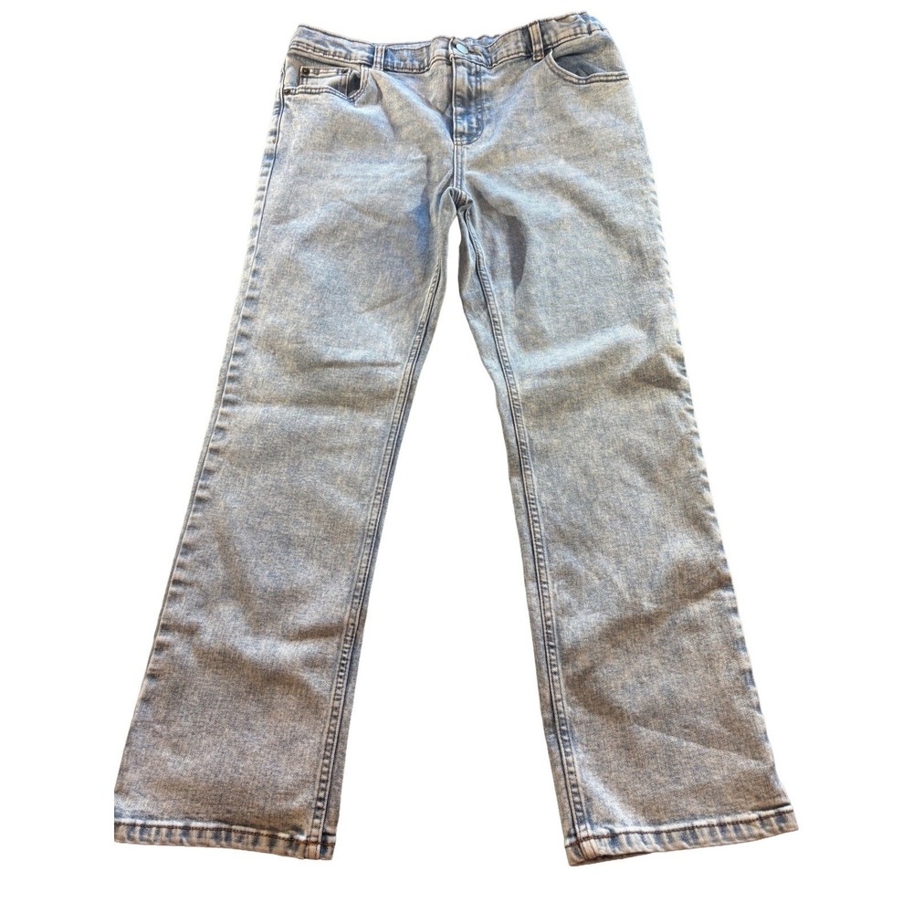Boys Wonder Nation Slim 14 Husky Adjustable Waist Light Wash‎